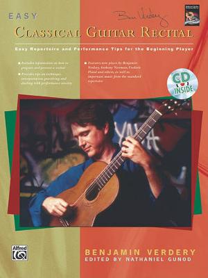 Book cover for Easy Classical Guitar Recital