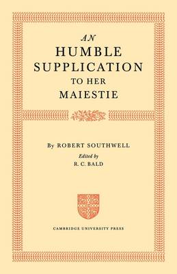 Book cover for An Humble Supplication to her Maiestie