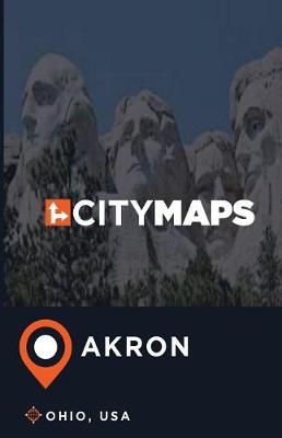 Book cover for City Maps Akron Ohio, USA