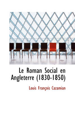 Book cover for Le Roman Social En Angleterre (1830-1850)