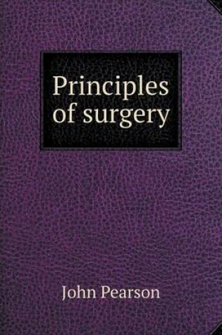 Cover of Principles of surgery