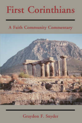 Book cover for First Corinthians