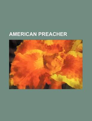 Book cover for American Preacher