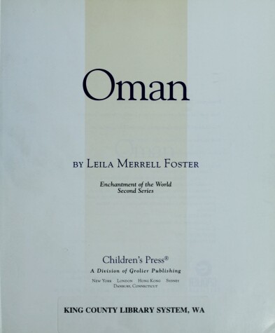 Cover of Oman