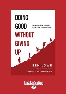 Book cover for Doing Good Without Giving Up