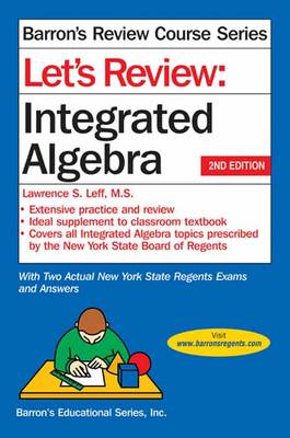 Cover of Let's Review: Integrated Algebra