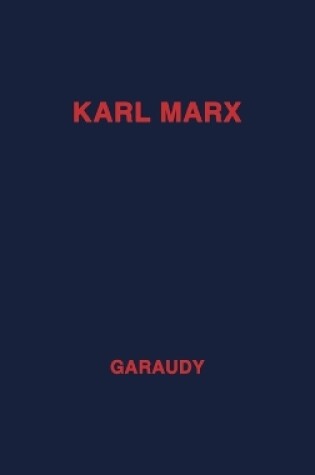 Cover of Karl Marx, Evolution of His Thought