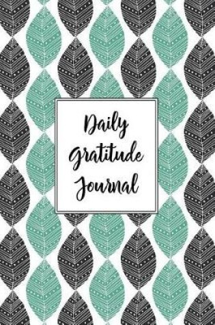 Cover of Gratitude Journal Abstract Leaves Pattern 4