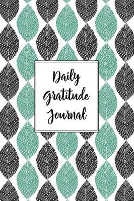 Cover of Gratitude Journal Abstract Leaves Pattern 4