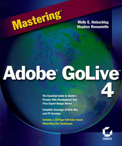 Book cover for Mastering Adobe GoLive 4