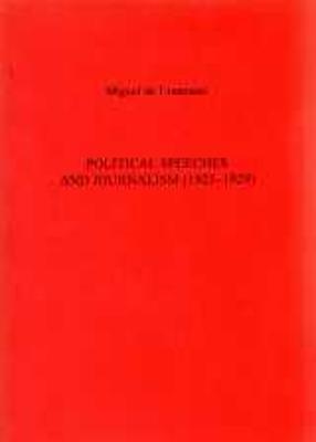 Cover of Political Speeches And Journalism (1923-1929)