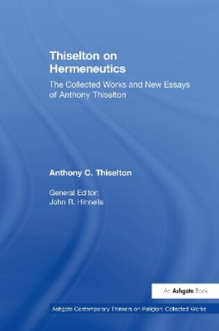 Cover of Thiselton on Hermeneutics