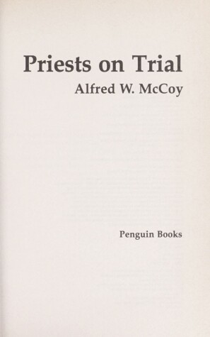 Book cover for Priests on Trial