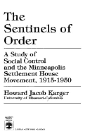Cover of The Sentinels of Order