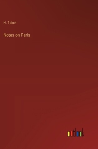 Cover of Notes on Paris