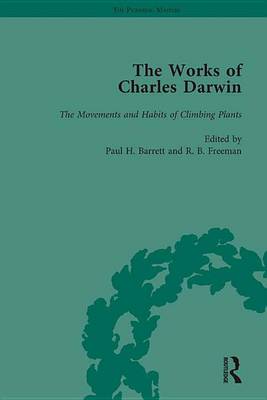 Book cover for The Works of Charles Darwin: Vol 18: The Movements and Habits of Climbing Plants
