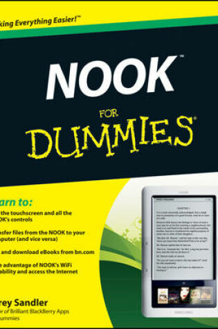 Cover of NOOK For Dummies