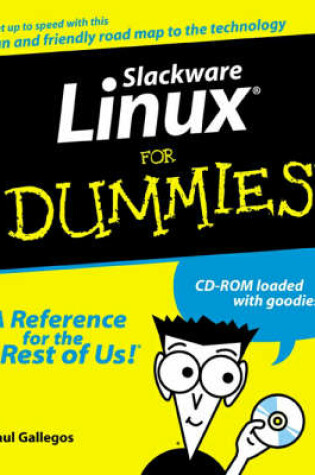 Cover of Slackware for Linux For Dummies