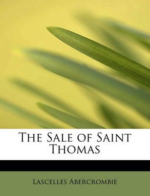 Book cover for The Sale of Saint Thomas