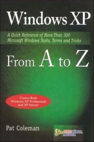 Cover of Windows XP from A to Z