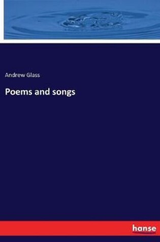 Cover of Poems and songs