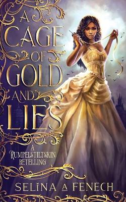 Book cover for A Cage of Gold and Lies