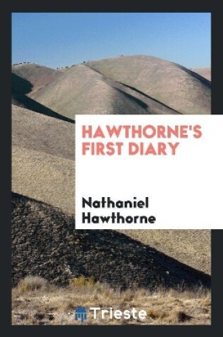 Cover of Hawthorne's First Diary