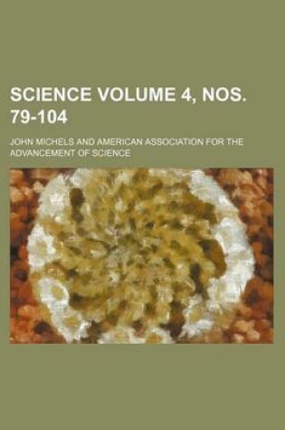 Cover of Science Volume 4, Nos. 79-104