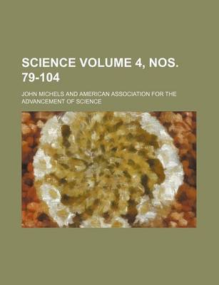 Book cover for Science Volume 4, Nos. 79-104