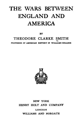 Cover of Wars Between England and America