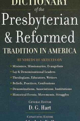 Cover of Dictionary of the Presbyterian & Reformed Tradition