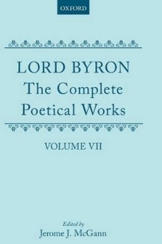 Cover of The Complete Poetical Works: Volume 7