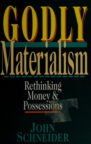 Book cover for Godly Materialism