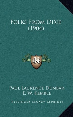 Book cover for Folks from Dixie (1904)