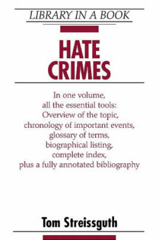 Cover of Hate Crimes