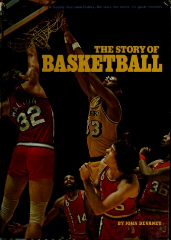 Book cover for The Story of Basketball