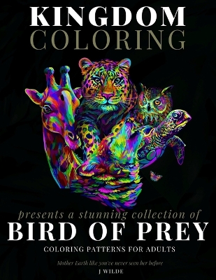 Book cover for A Collection of Bird of Prey Coloring Patterns for Adults