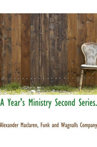 Cover of A Year's Ministry Second Series.