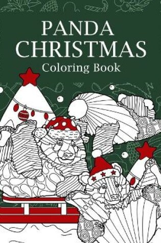 Cover of Panda Christmas Coloring Book