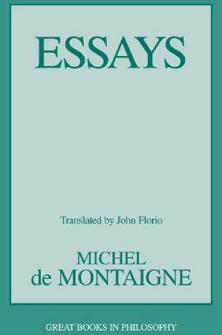 Cover of Essays