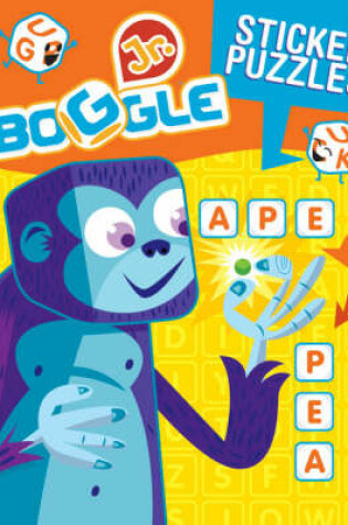 Cover of Boggle Jr. Sticker Word Puzzles