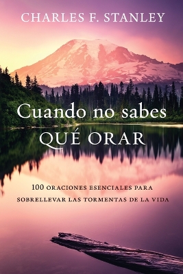 Book cover for Cuando no sabes qué orar