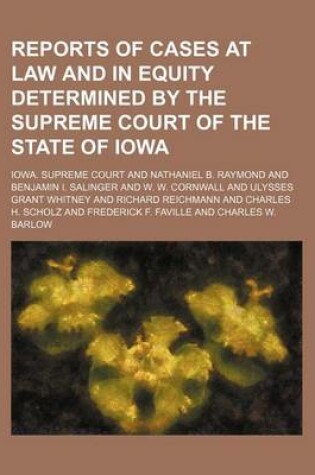 Cover of Reports of Cases at Law and in Equity Determined by the Supreme Court of the State of Iowa (Volume 153)