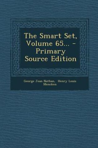 Cover of The Smart Set, Volume 65...