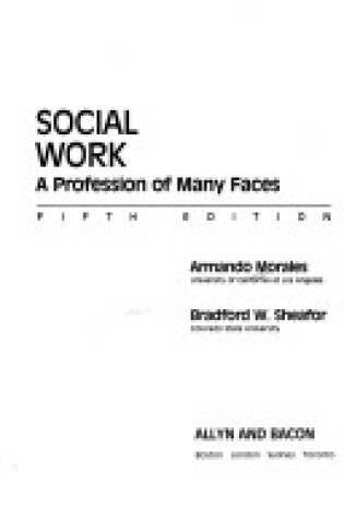 Cover of Social Work