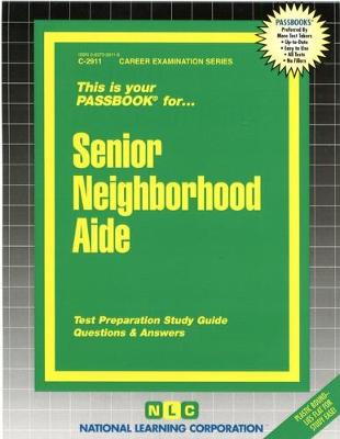 Book cover for Senior Neighborhood Aide