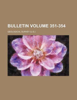 Book cover for Bulletin Volume 351-354