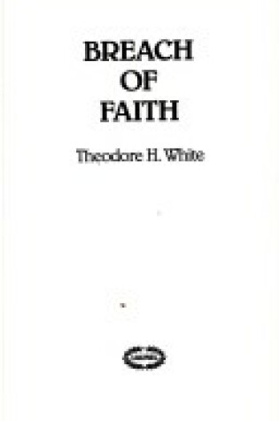 Cover of Breach of Faith