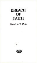 Book cover for Breach of Faith