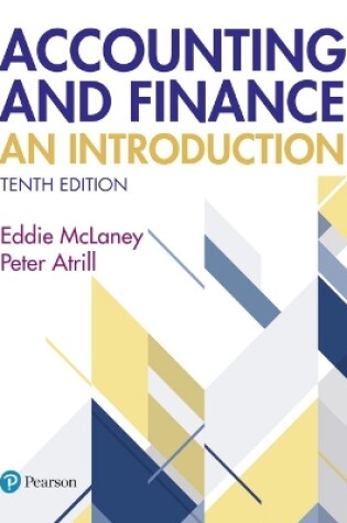 Cover of Accounting and Finance: An Introduction